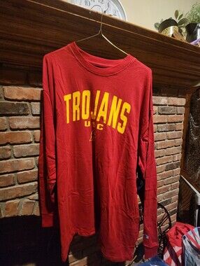 Champion Red Long Sleeve Shirt with Tag